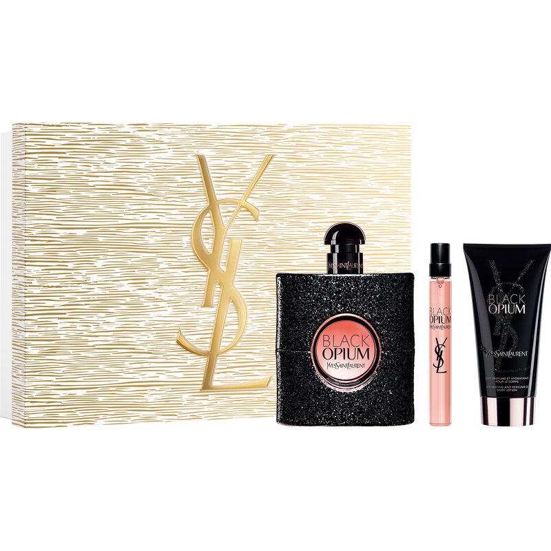 COFFRET - XMAS25 - YSL - BLACK OPIUM - EDP 90ML+ EDP 10ML+ BL 50ML