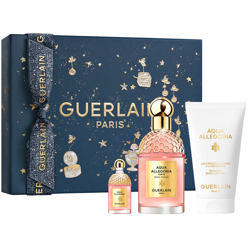 COFFRET - GUERLAIN - AQUA 24 R/ROSSA XMAS SET EDP 75 ML