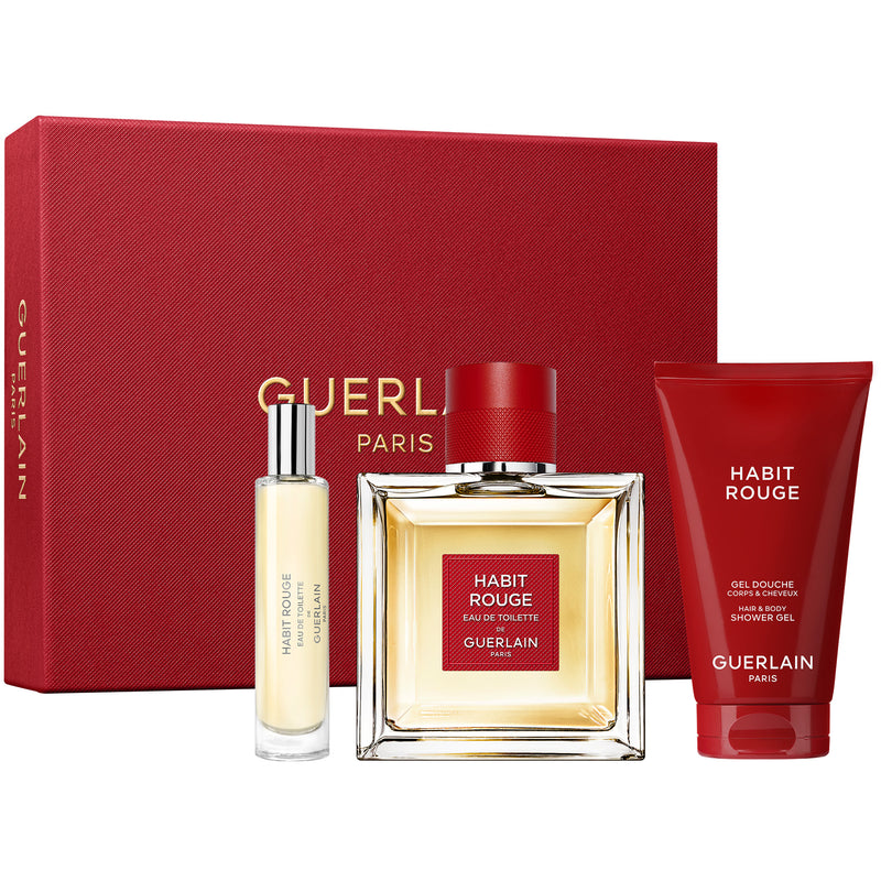 COFFRET - GUERLAIN - HABIT ROUGE 24 XMAS SET EDT 100ML