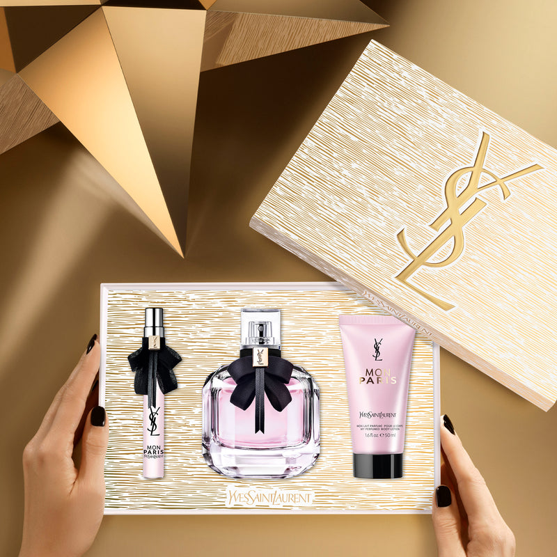COFFRET - XMAS25 - YSL - MON PARIS - EDP 90ML+ EDP 10ML+ BL 50ML