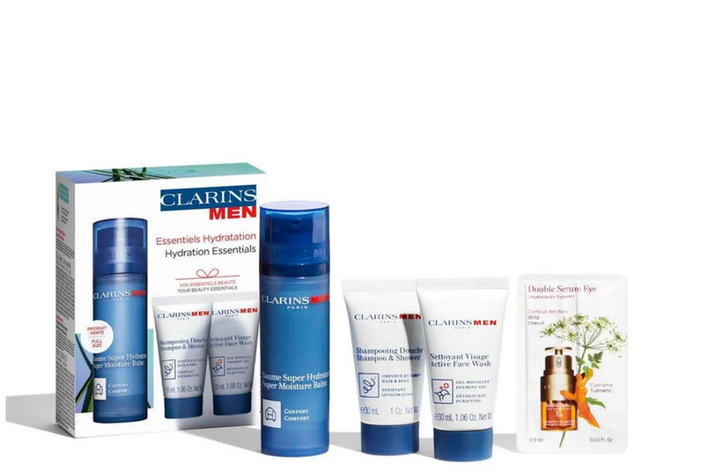 COFFRET - CLARINS -  MEN BAUME SUPER HYDRATANT 50ML