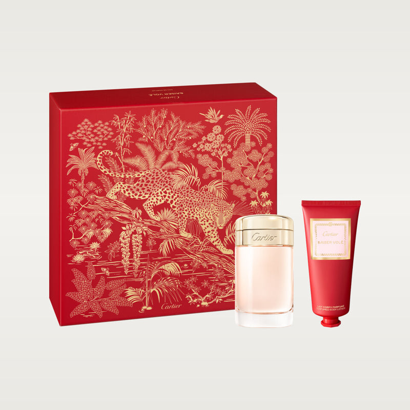 COFFRET - CARTIER - COFFRET FDM25 - BAISER VOLE EDP 100ML + BODY LOTION