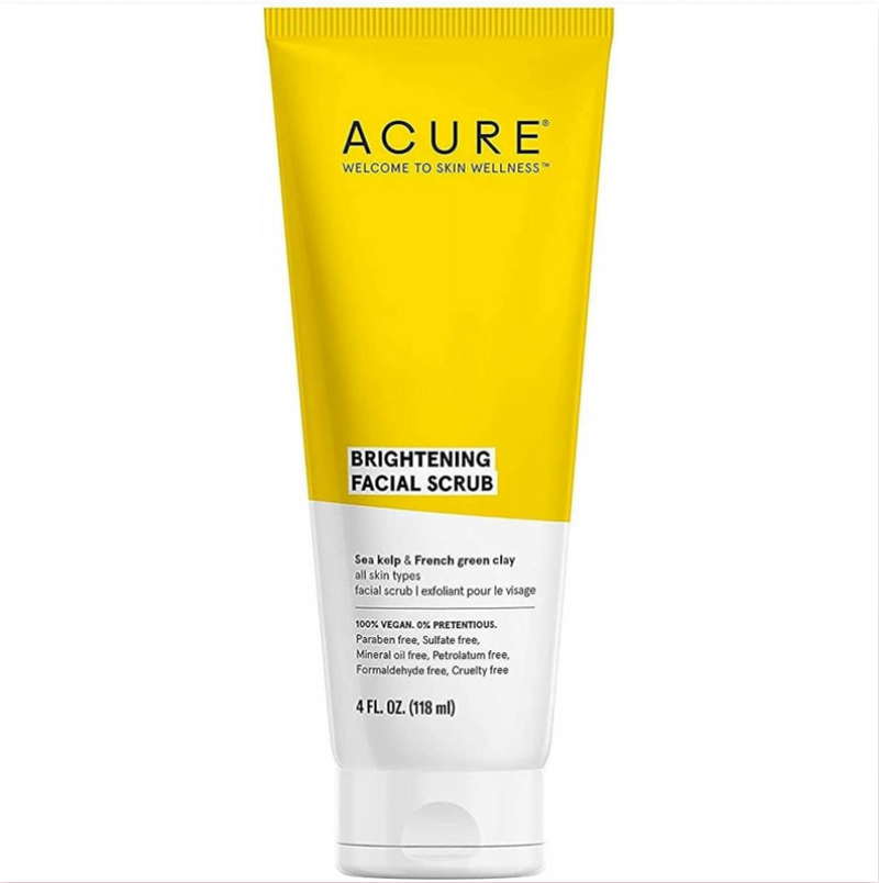 ACURE - Brightening facial scrub-118ml