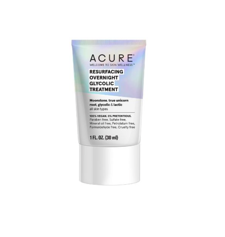 ACURE - Resurfacing overnight glycolic treatment-118ml