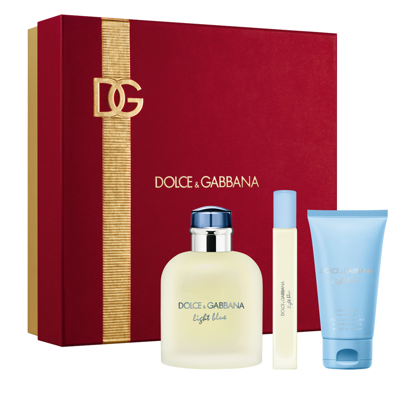 COFFRET - DOLCE & GABBANA - LIGHT BLUE POUR HOMME EDT 125ML