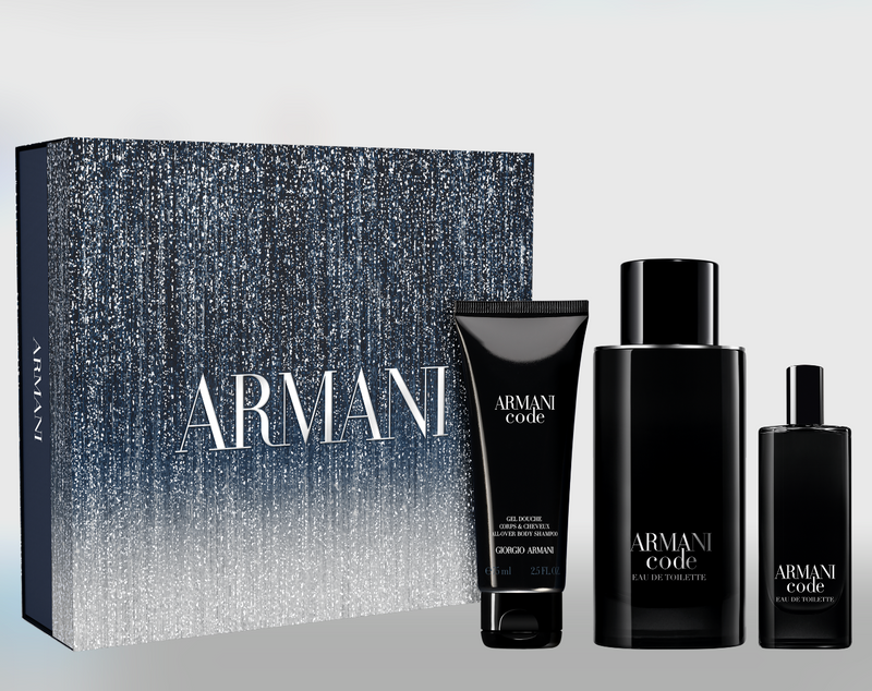 COFFRET XMAS25 - GIORGIO ARMANI - ACH EDT V125+V15+SG75