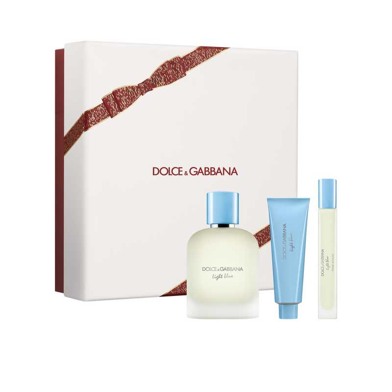 COFFRET XMAS25 - DOLCE&GABBANA - LIGHT BLUE PH EDT 100ML+SHOWER GEL 50ML+TRAVEL SPRAY 10ML