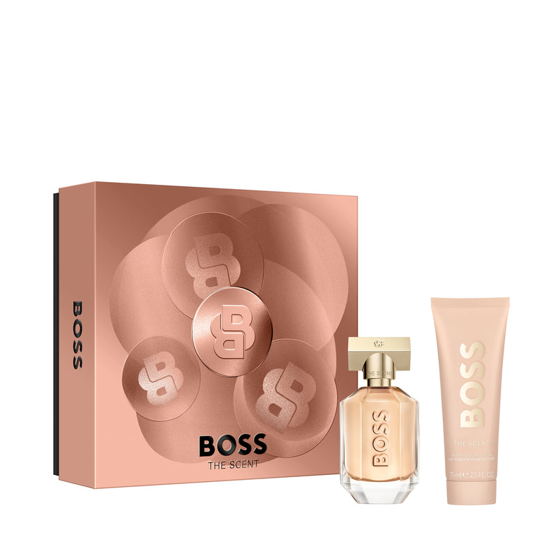 COFFRET - BOSS THE SCENT PF EDP 30ML + BODY LOTION 50ML