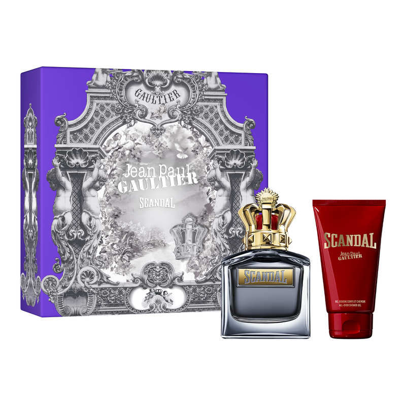 COFFRET - JEAN PAUL GAULTIER -  SCANDAL HIM EDT 100ML