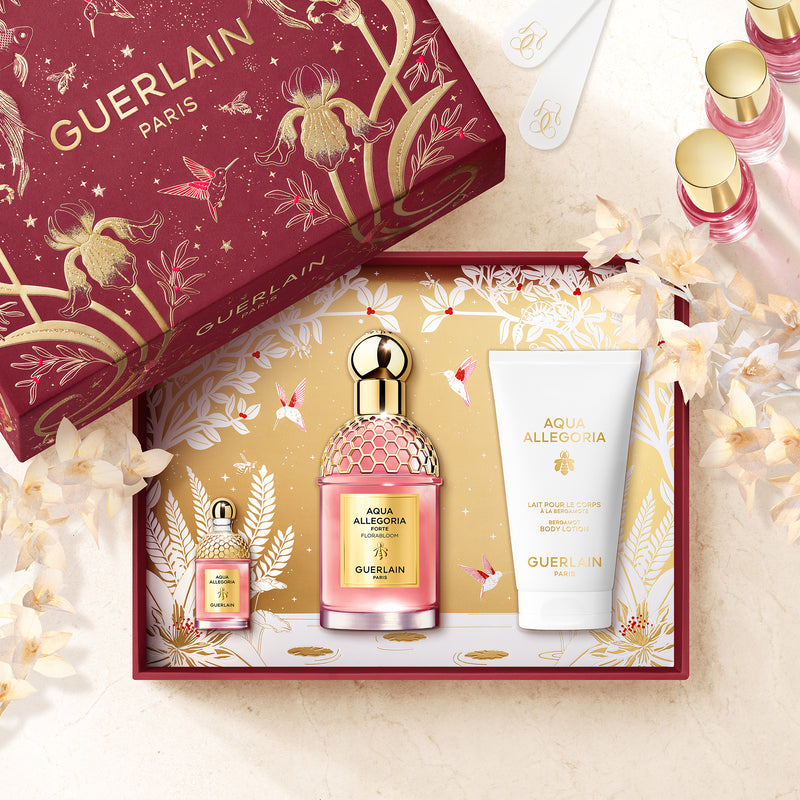 COFFRET XMAS25 - GUERLAIN -  Aqua Allegoria Flora Bloom Forte Eau de Parfum 75ml