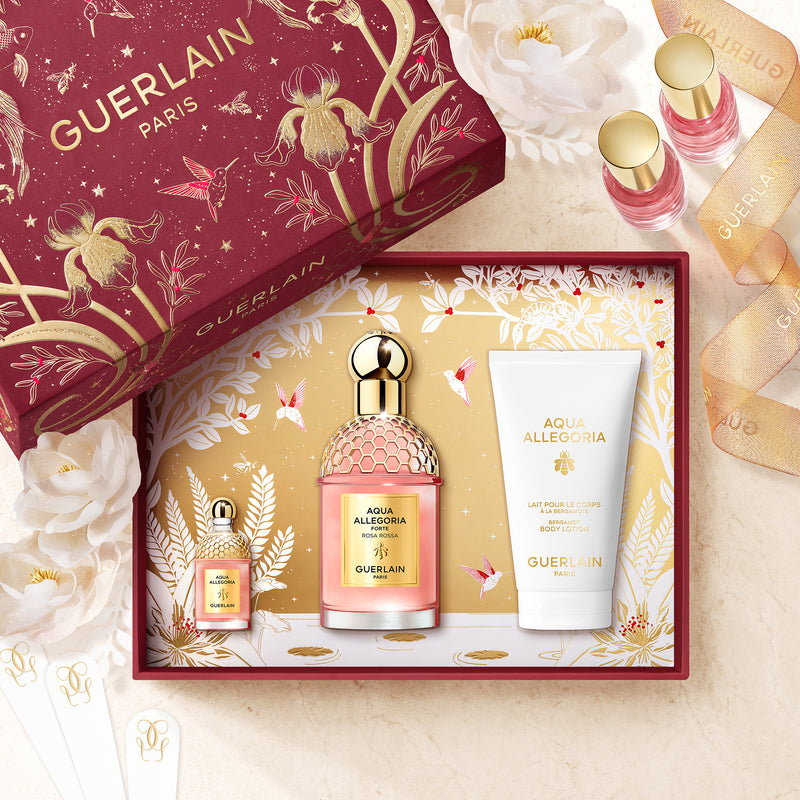 COFFRET XMAS25 - GUERLAIN -  Aqua Allegoria Forte Rosa Rossa Eau de Parfum 75ml