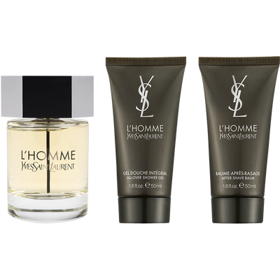 COFFRET XMAS25 - YSL - L'HOMME 100ML+ SG 50ML+ ABS 50ML