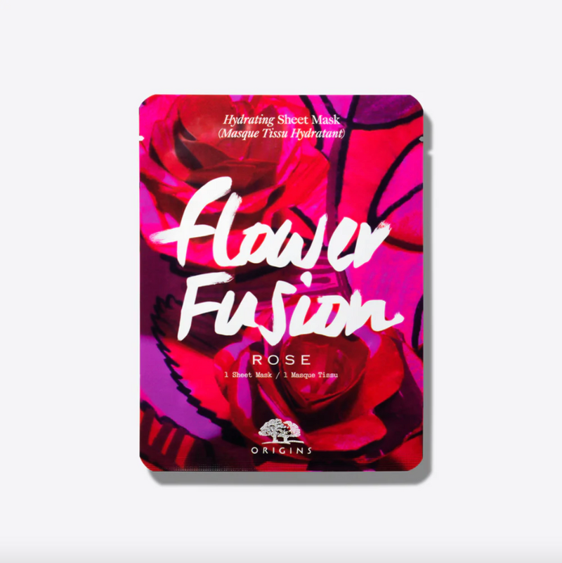 ORIGINS - Flower Fusion™ Rose Hydrating Sheet Mask