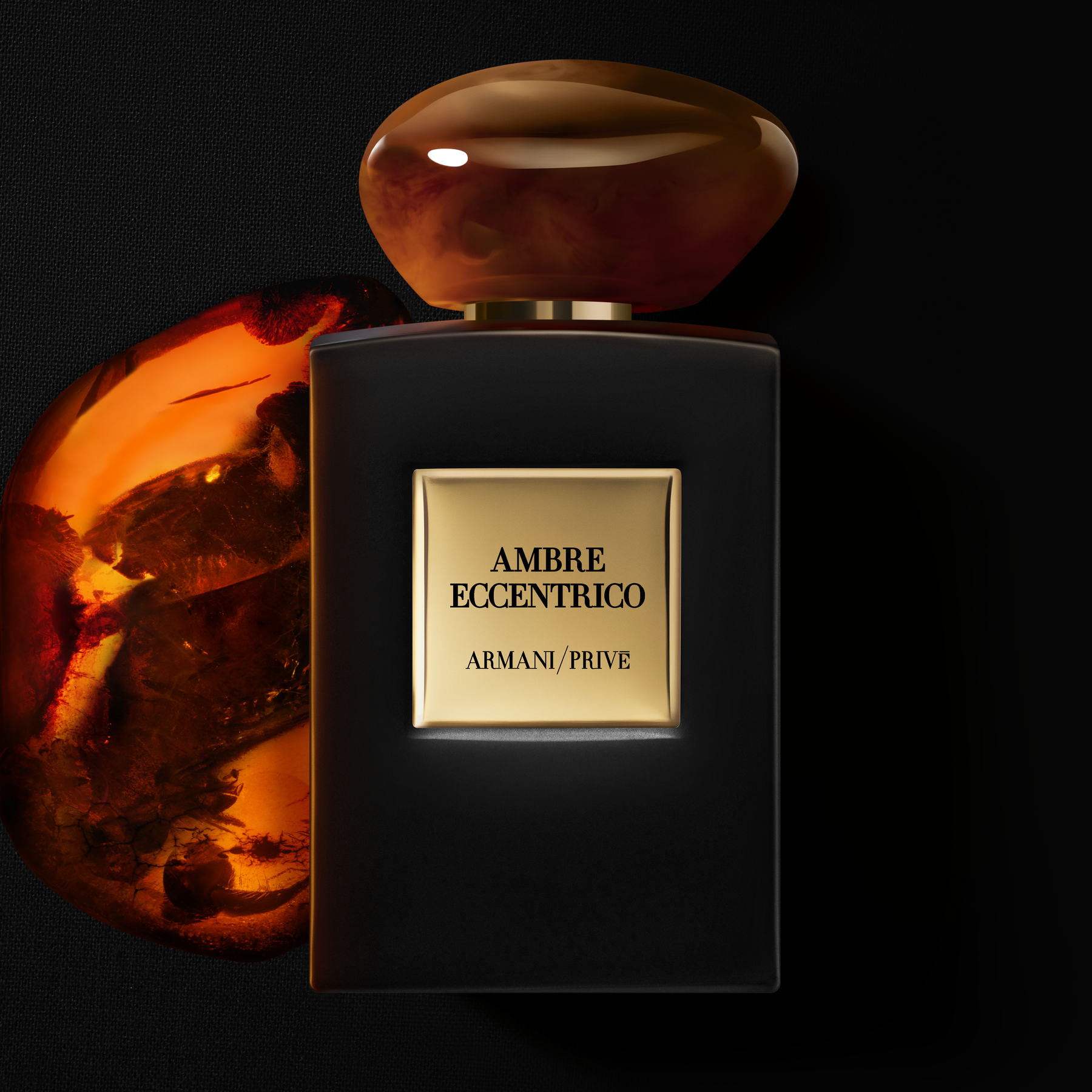 Armani prive top ambre eccentrico