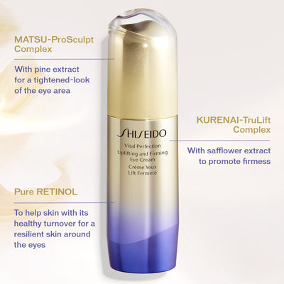 SHISEIDO - VITAL PERFECTION UPLIFTING & FIRMING EYE CREAM